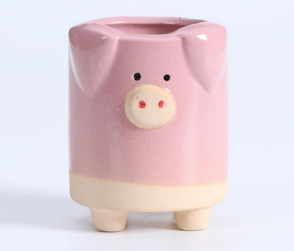 Adorable Animal-Shaped Planters - Taalita Collection