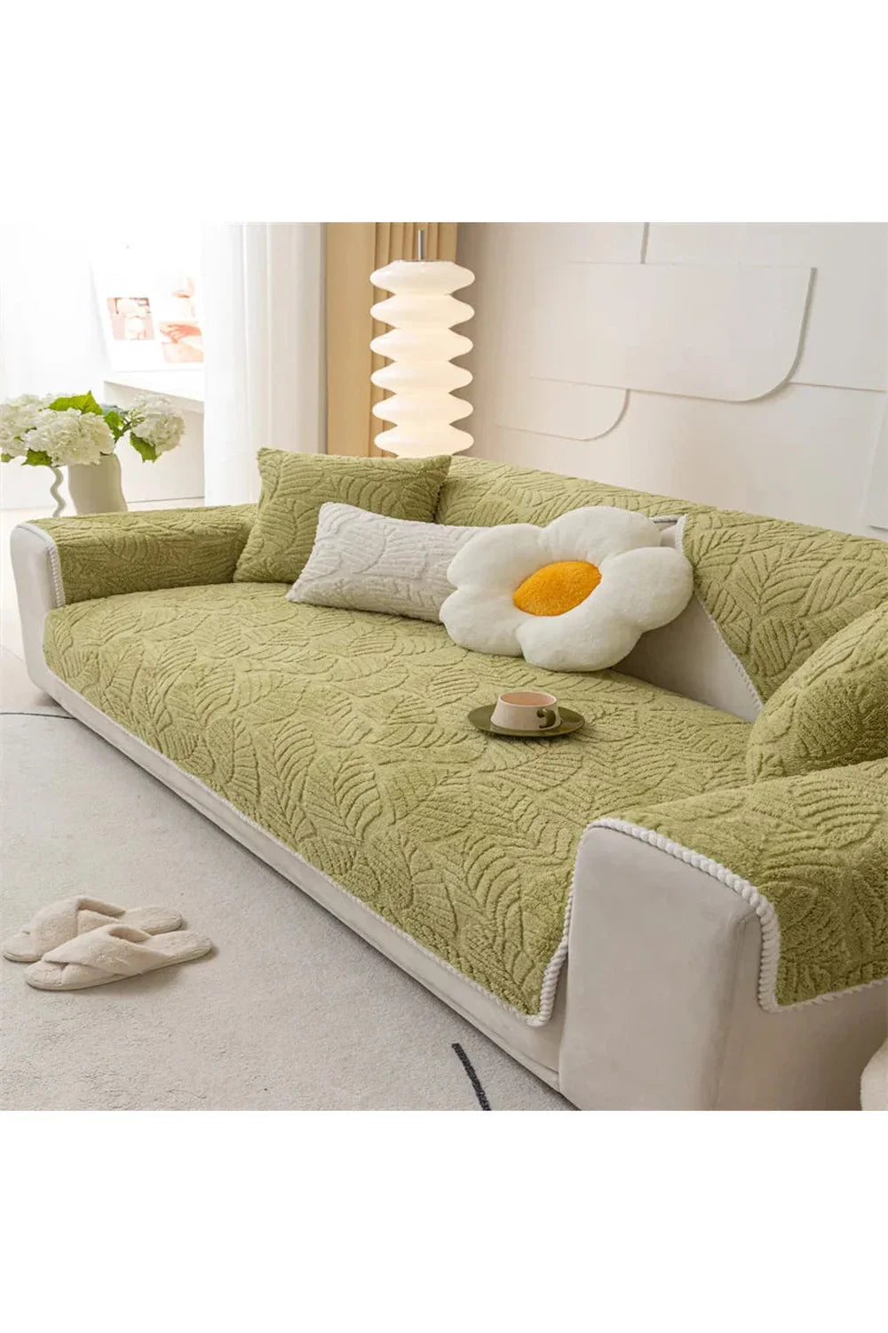 Stylish Scandinavian Sofa Protector | CozyNest