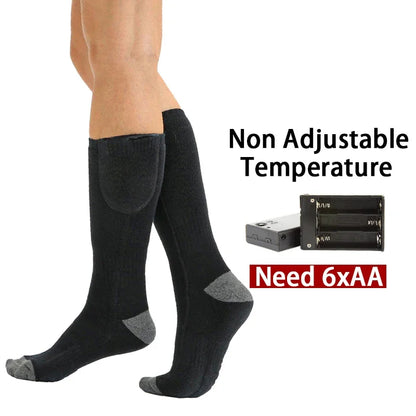Heated Socks with USB Recharge – Adjustable Temperature for Men & Women