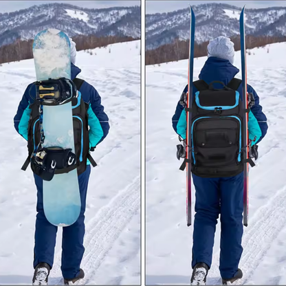 Waterproof Ski Backpack 50L for Snow Adventures