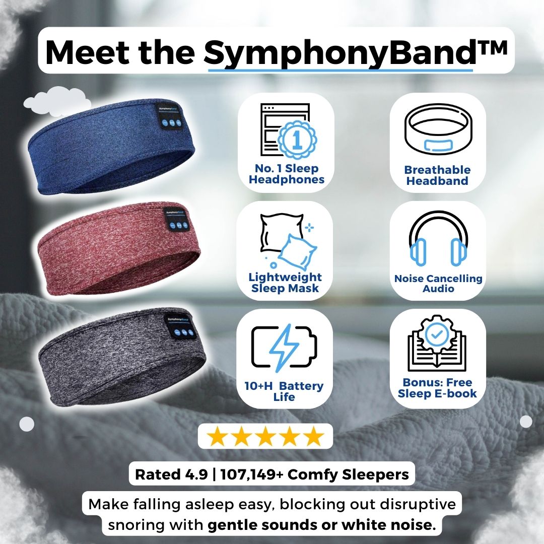 Wireless Headphones Sleepband for Relaxation and Comfort
