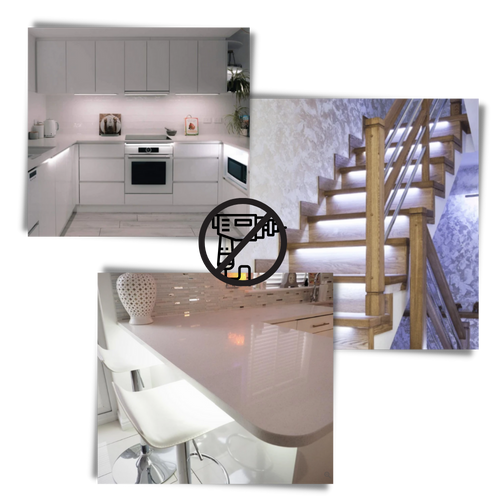 Smart Motion-Activated LED Light for Home