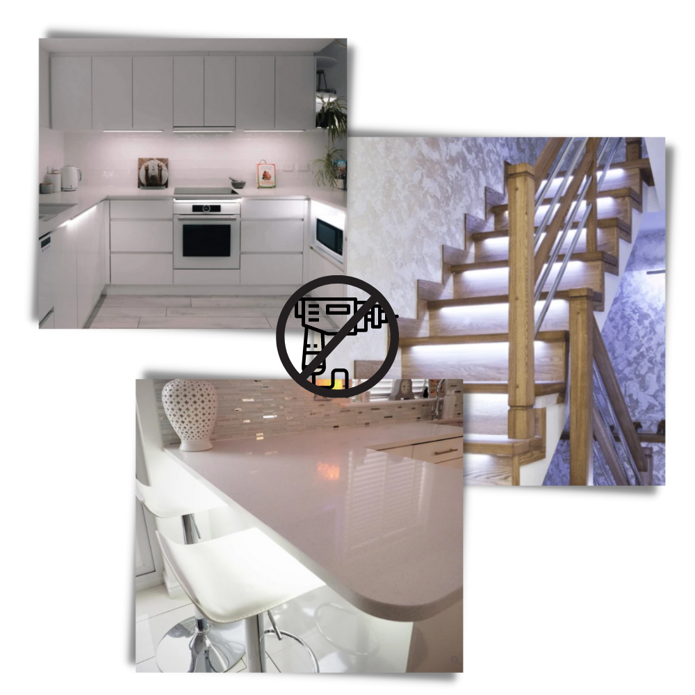 LED Light with Magnetic Motion Sensor
