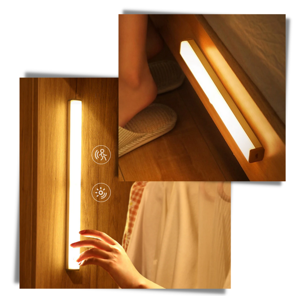 LED Light with Magnetic Motion Sensor