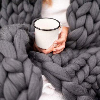 1000g Soft Chunky Yarn for Cozy Blankets