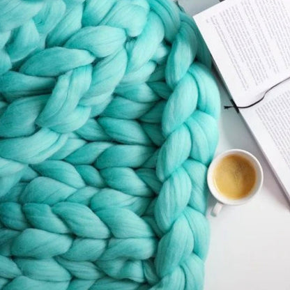 1000g Soft Chunky Yarn for Cozy Blankets