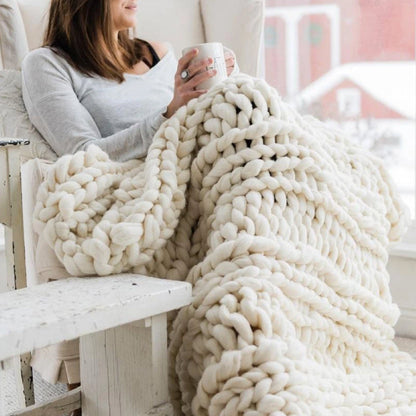 1000g Soft Chunky Yarn for Cozy Blankets
