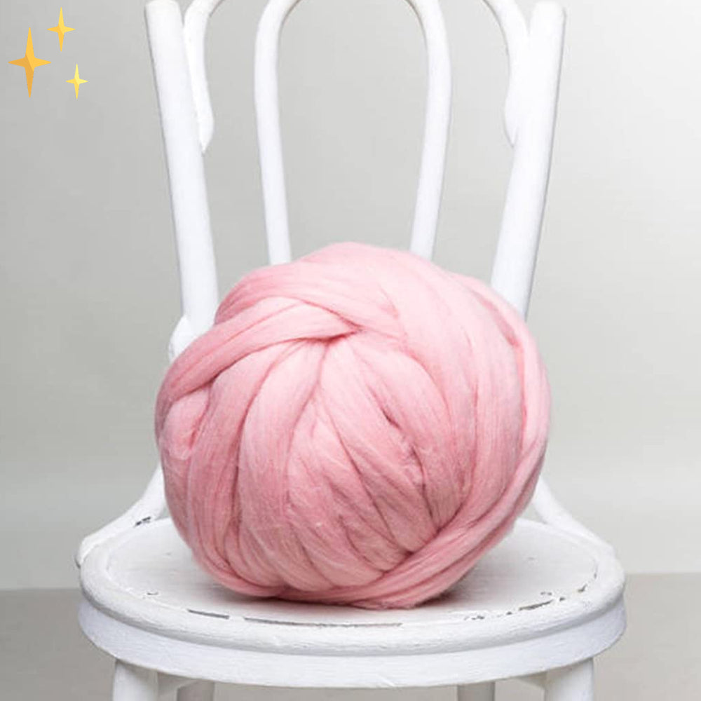 1000g Soft Chunky Yarn for Cozy Blankets