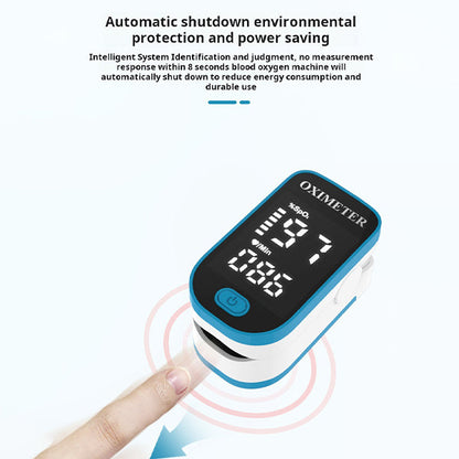 Portable Pulse Oximeter for Measuring Oxygen Levels (SpO₂) & Heart Rate