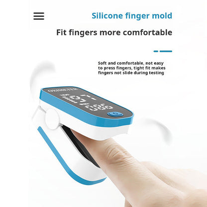 Portable Pulse Oximeter for Measuring Oxygen Levels (SpO₂) & Heart Rate