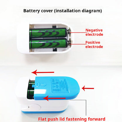 Portable Pulse Oximeter for Measuring Oxygen Levels (SpO₂) & Heart Rate