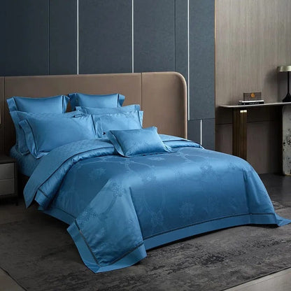 Blue Bedding Set for a Touch of Elegance