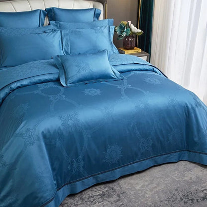 Blue Bedding Set for a Touch of Elegance