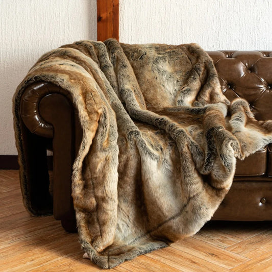 Luxury Faux Fur Blanket for Comfort in Your Home