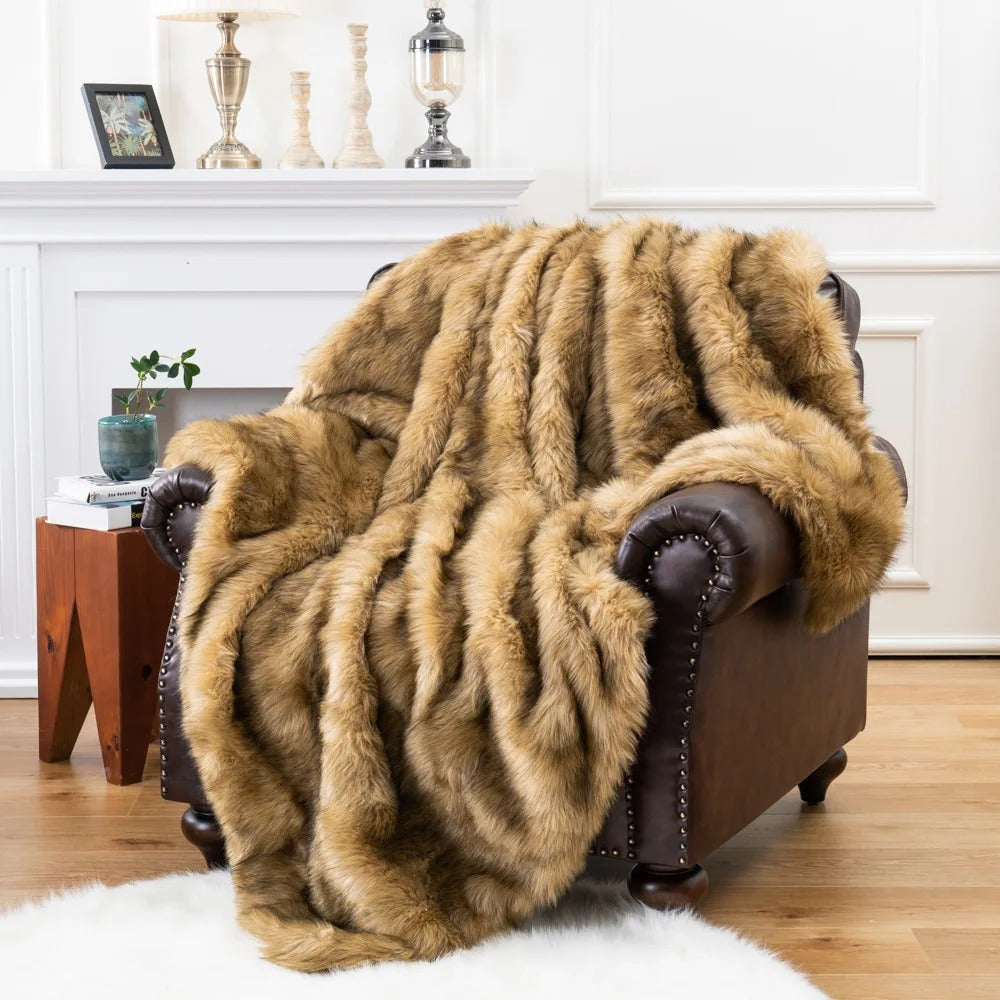 Luxury Faux Fur Blanket for Comfort in Your Home