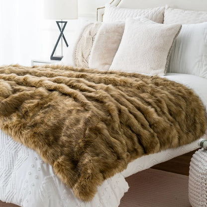 Luxury Faux Fur Blanket for Comfort in Your Home