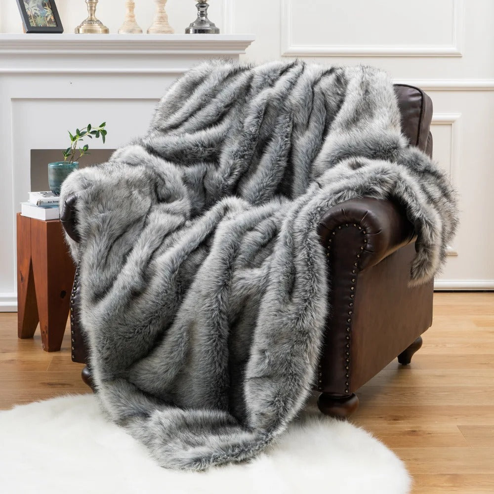 Luxury Faux Fur Blanket for Comfort in Your Home