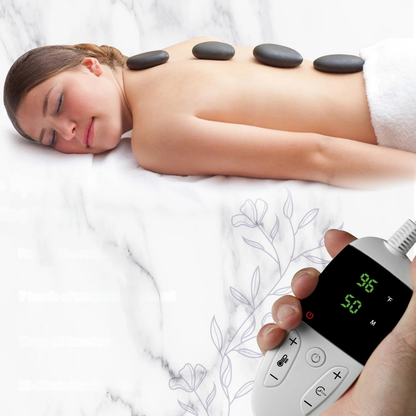 Massage Stone with Integrated Heater – Basalt Heating Element