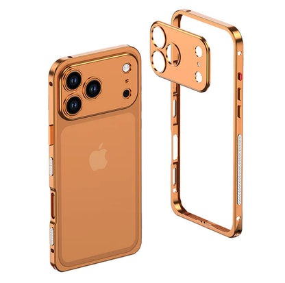 Sleek ProtectShield Metal Phone Case for Ultimate Safety