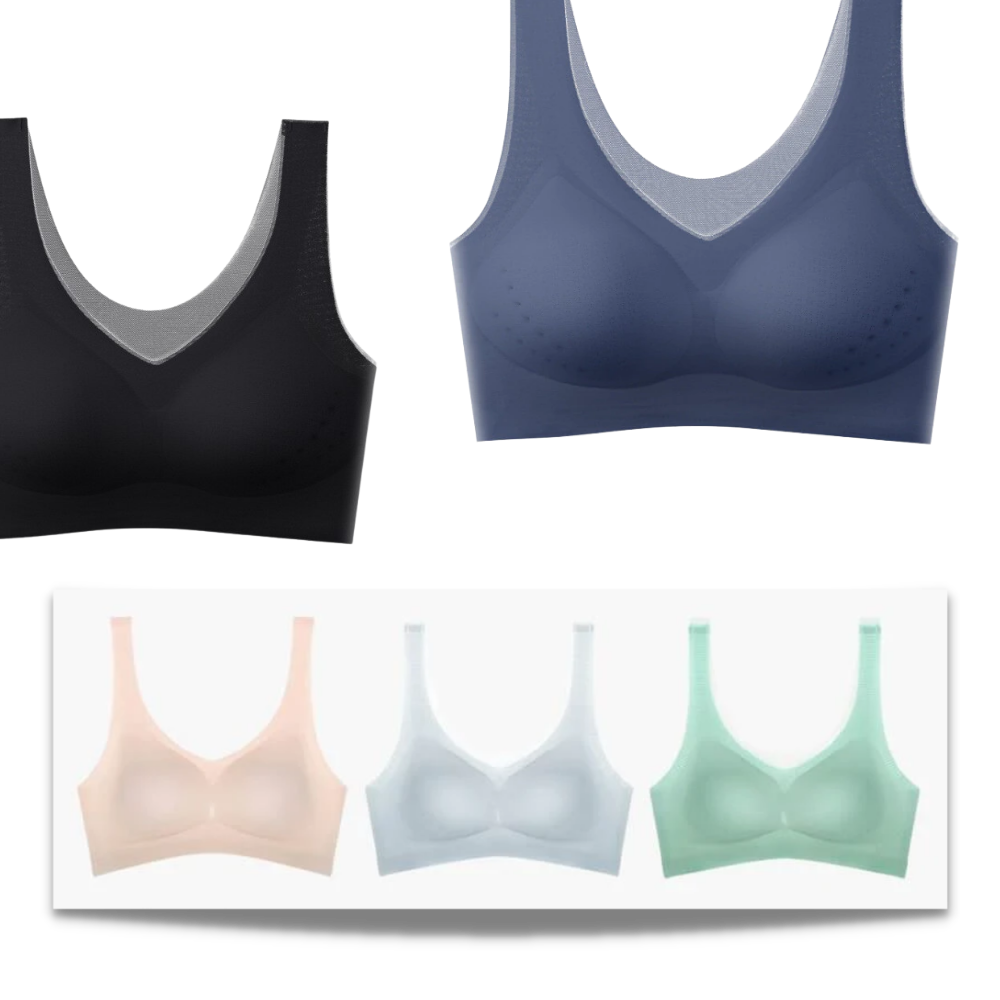 Ultra-Thin Seamless Ice Silk Bra