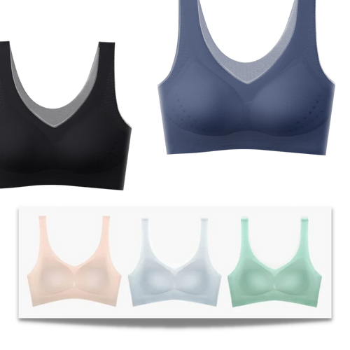 Ultra-Thin Seamless Ice Silk Bra