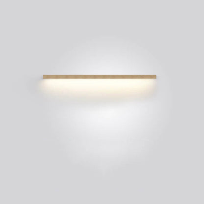 Japanese LED Wall Lamp with Solid Wood Design - Modern Accent Light