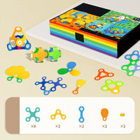 Rainbow Magnetic Sheet [16PCS] Magnetic Type