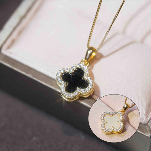 Reversible Luck Charm Pendant Necklace