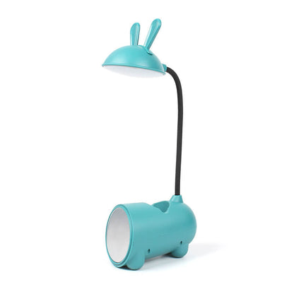 LumoBun LED Desk Lamp with USB Connection and Pen Holder – Cute Design