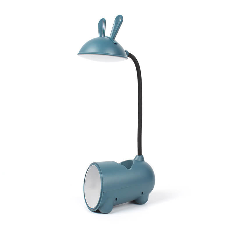 LumoBun LED Desk Lamp with USB Connection and Pen Holder – Cute Design