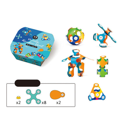 Magnetic Building Blocks for Creative Exploration