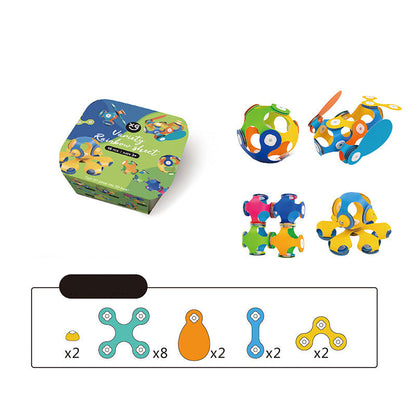 Magnetic Building Blocks for Creative Exploration