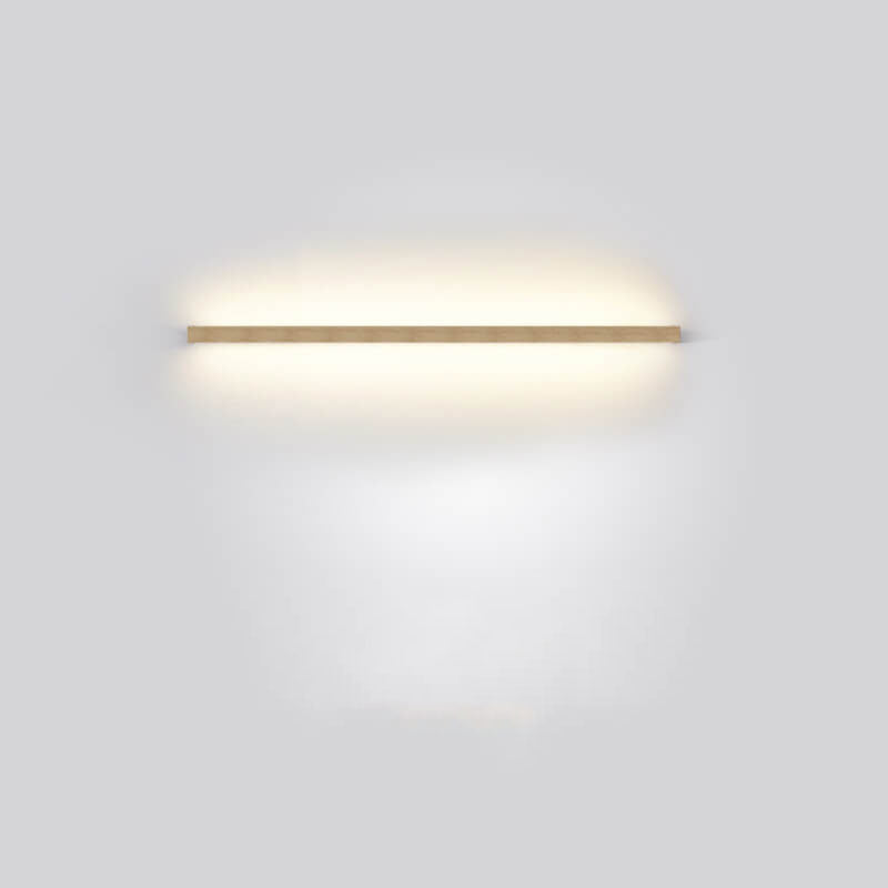 Japanese LED Wall Lamp with Solid Wood Design - Modern Accent Light
