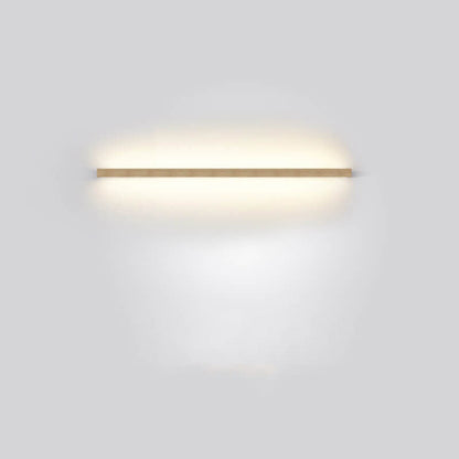 Japanese LED Wall Lamp with Solid Wood Design - Modern Accent Light