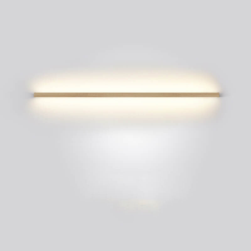 Japanese LED Wall Lamp with Solid Wood Design - Modern Accent Light