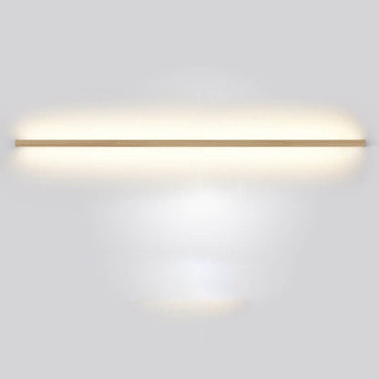 Japanese LED Wall Lamp with Solid Wood Design - Modern Accent Light