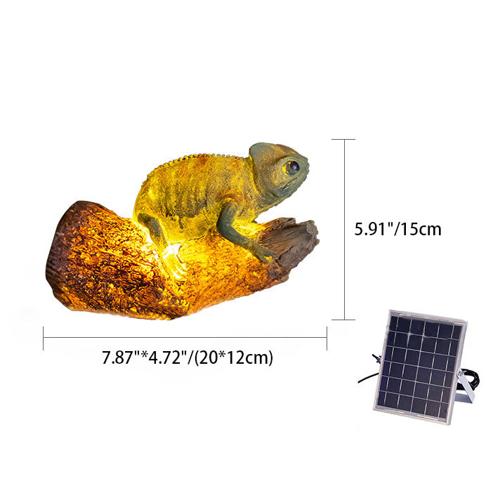 LED Garden Sculpture Lamp - Solar Outdoor Bird Light