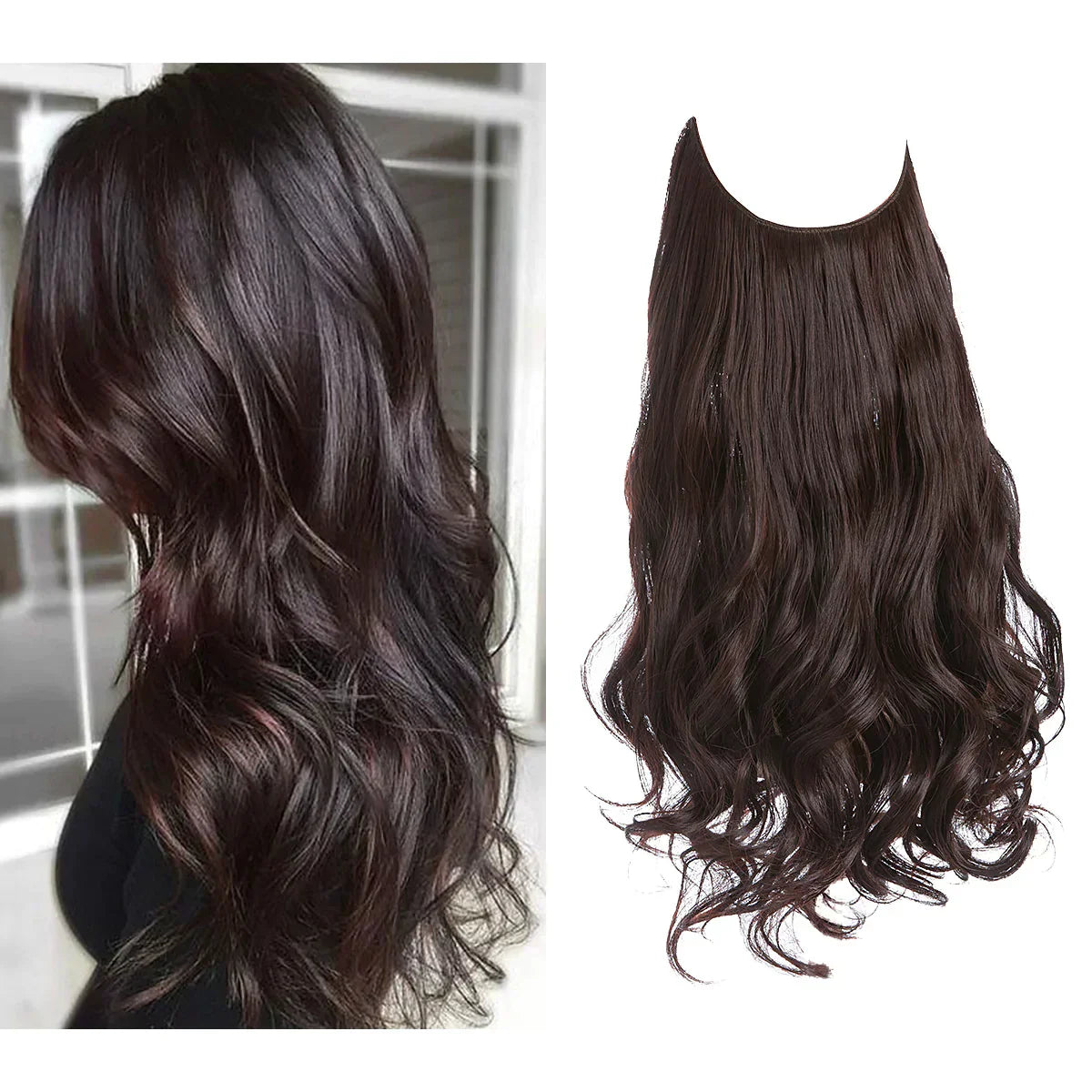 Real Human Hair Extensions for Natural Look