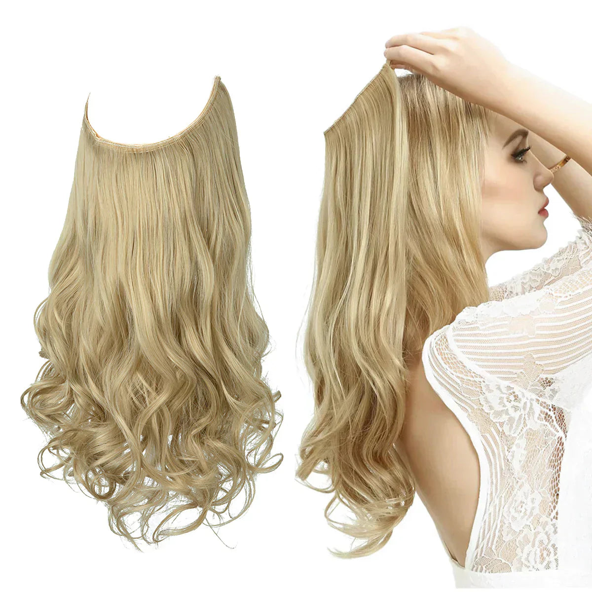 Real Human Hair Extensions for Natural Look