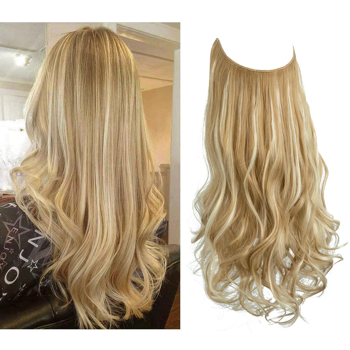 Real Human Hair Extensions for Natural Look