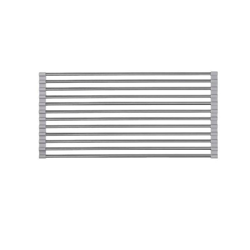 Compact Stainless Steel Dish Drying Rack