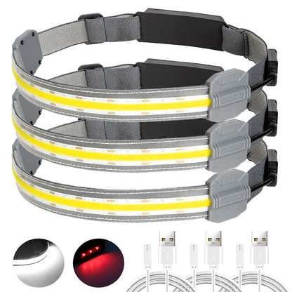Rechargeable COB Headlamp for Ultimate Hands-Free Lighting