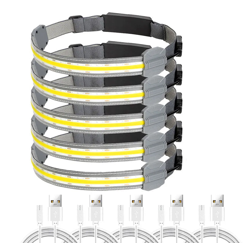 Rechargeable COB Headlamp for Ultimate Hands-Free Lighting