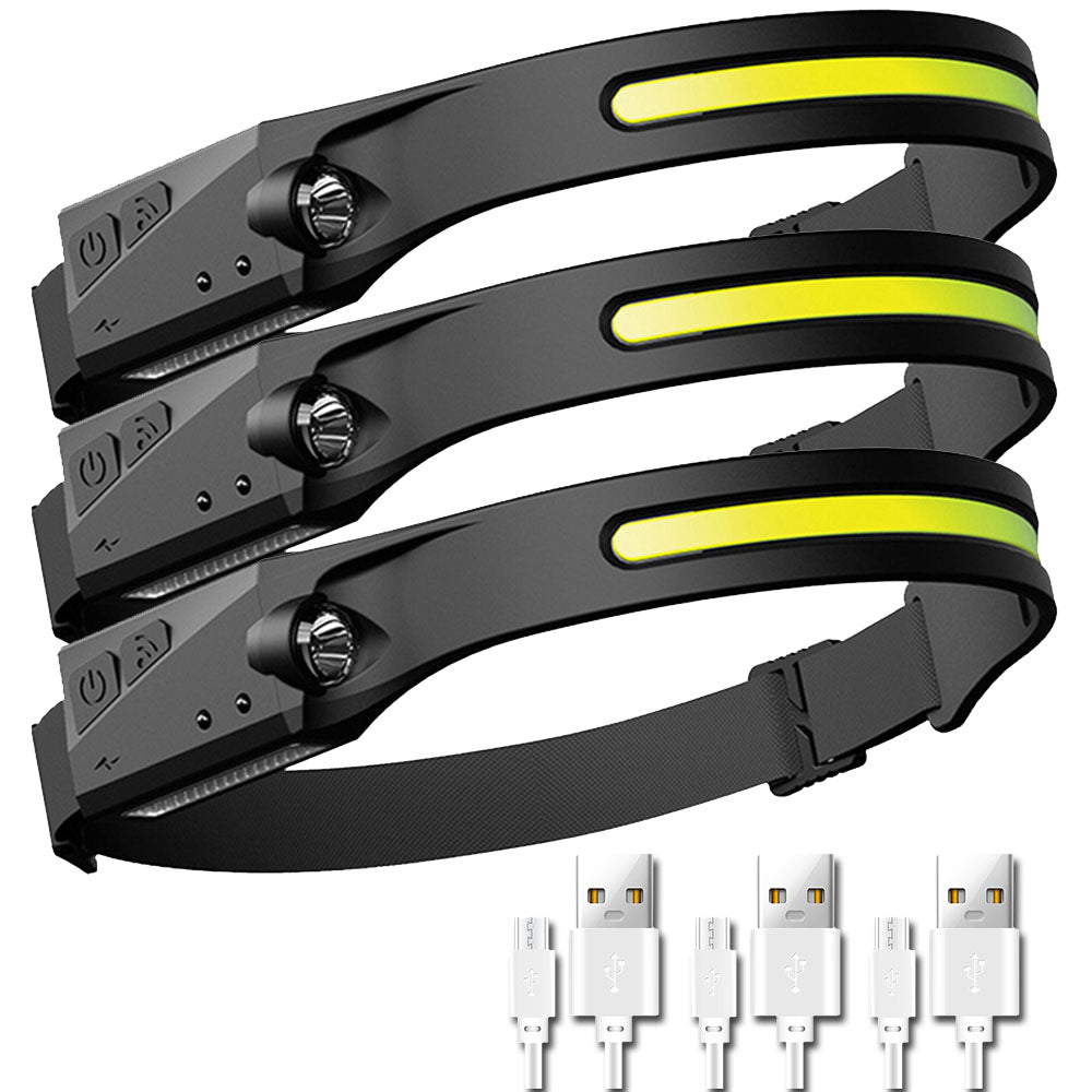 Rechargeable COB Headlamp for Ultimate Hands-Free Lighting