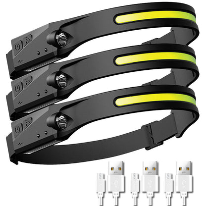 Rechargeable COB Headlamp for Ultimate Hands-Free Lighting