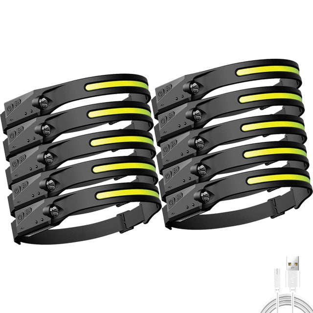 Rechargeable COB Headlamp for Ultimate Hands-Free Lighting
