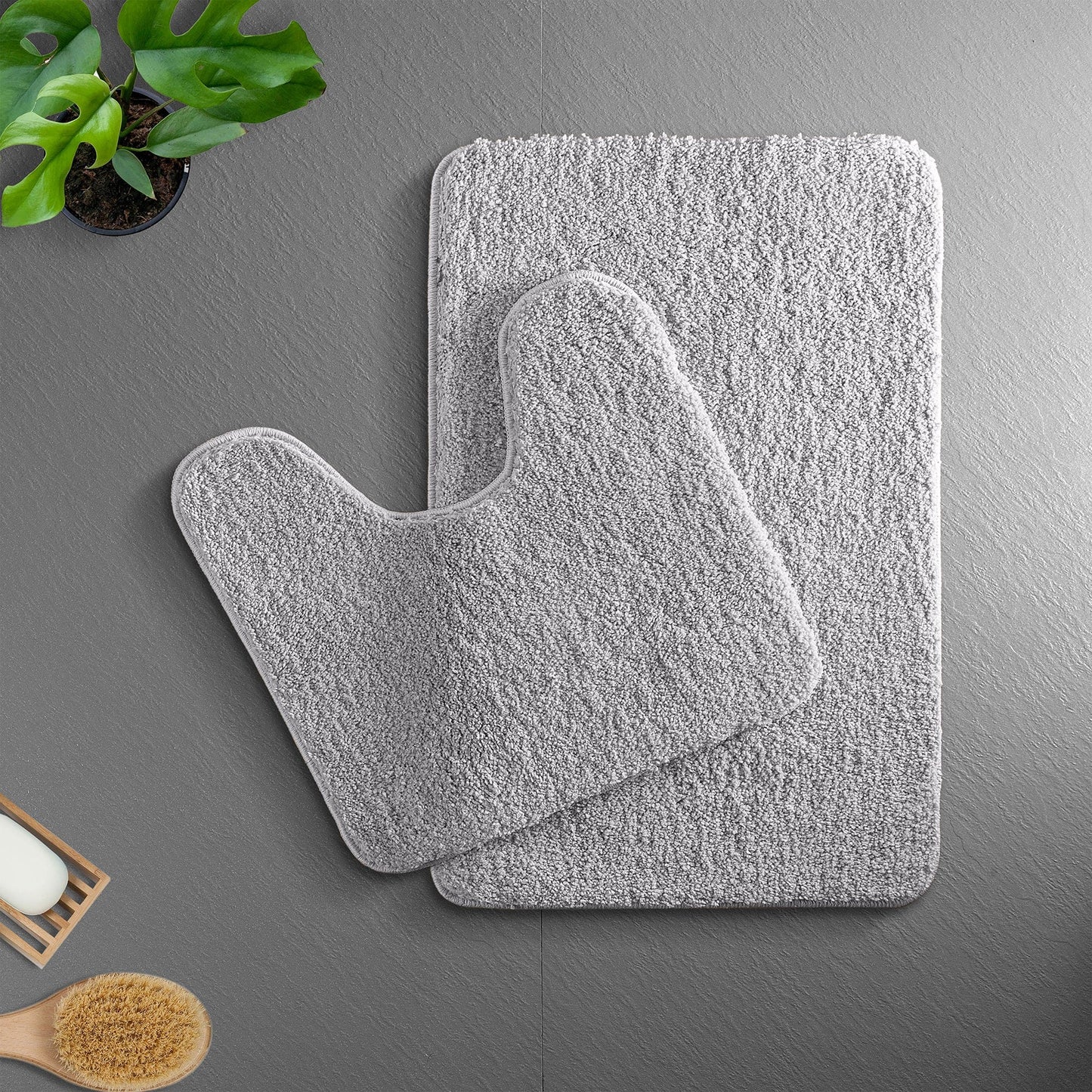 Ultra Soft Microfiber Bath Mat – Non-Slip Design with Quick Water Absorption