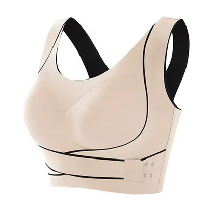 Breathable Sports Bra with Adjustable Straps