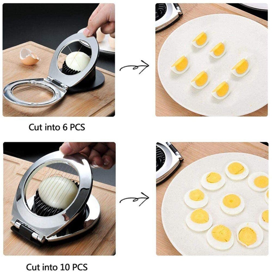 Egg Cutter in Stainless Steel