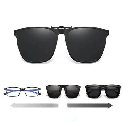 Clip-On Sunglasses for Outdoor Activities and Driving
